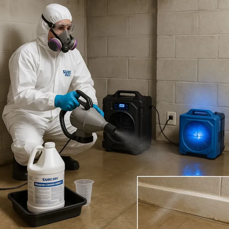 Sanitization and Odor Removal process in Rancho Penasquitos, CA