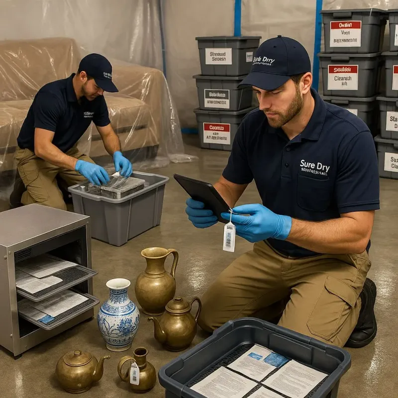 Content Protection and Restoration process in Rancho Penasquitos, CA