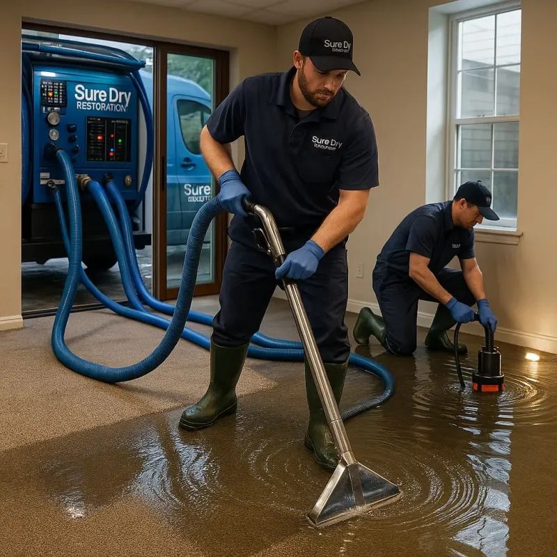 Water Extraction and Removal process in Rancho Penasquitos, CA